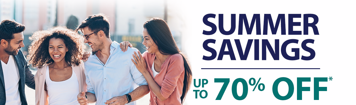 Summer Savings: up to 70% off!