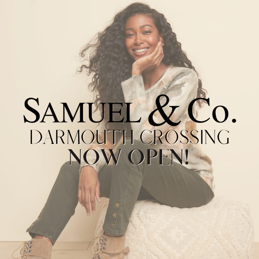 Samuel & Co Opening November 4 in The Village Shops! Dartmouth Crossing