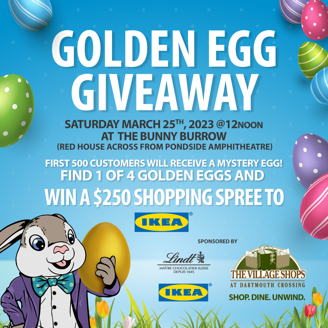 Golden Egg Giveaway at The Bunny Burrow