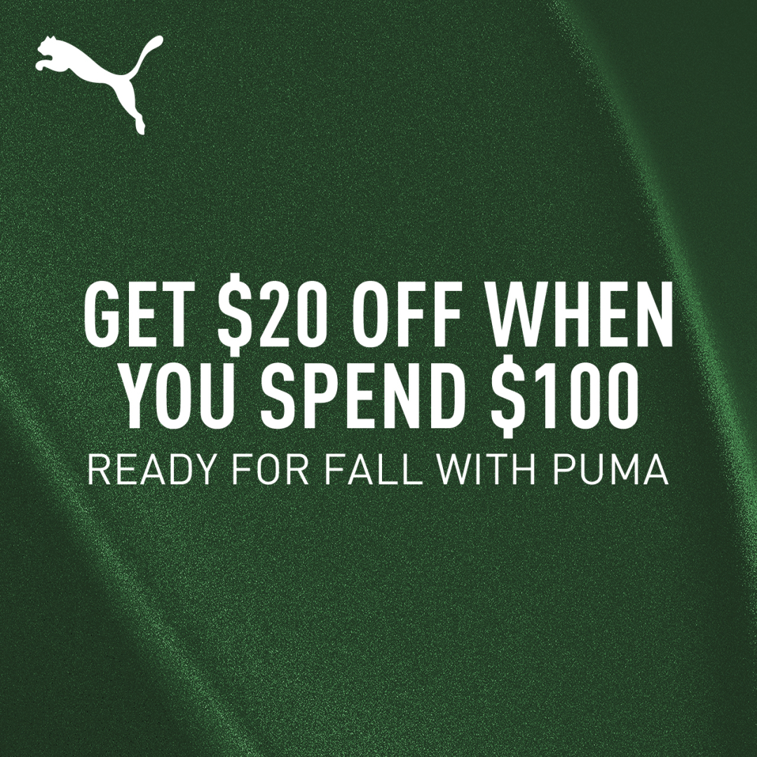 Ready For Fall at The Puma Outlet Dartmouth Crossing
